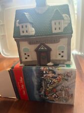 1994 Collection Ceramic 319 MAIN STREET Christmas Village House With Cord & Lite picture