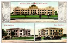 Antique Pasadena New Polytechnic High School, Pasadena, CA Postcard picture