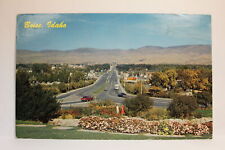 Postcard Looking Down Capitol Boulevard Boise ID H9 picture