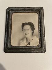 Vintage Photomatic Photo Booth Photo ~ Young Mother picture