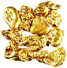 Tiny Raw Natural Alaskan Gold gems- Alaskan Gold 10 pcs rock collection specimen picture
