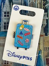2024 Disney Parks Around The World Travel Suitcase Mickey Mouse Hinge OE Pin picture