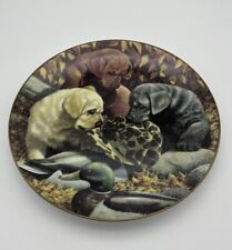 🧩Budweiser Man's Best Friends Collection Somethings Brewing Plate picture