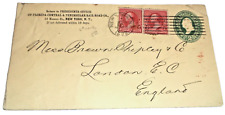 NOVEMBER 1892 FLORIDA CENTRAL & PENINSULAR RAILROAD USED COMPANY ENVELOPE picture