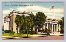 Bradenton FL-Florida, Manatee County Courthouse, Vintage Postcard picture