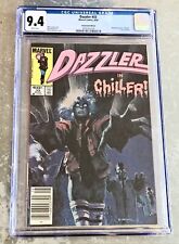 Dazzler #33 CGC 9.4 - NEWSSTAND Edition - Thriller Homage - 1st Marvel Zombies🤣 picture