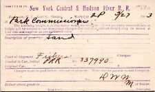 New York Central Railroad, Rochester New York- 1913 Postal Card- Delivery Notice picture