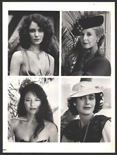 1985 CBS Press Photo Madeline Stowe Jane Alexander TV Series Blood & Orchid picture