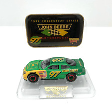 John Deere Vintage Nascar Chad Little #97 Die Cast Race Car with Stand 1/64 picture