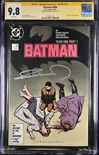 Batman #404 CGC SS 9.8 SIGNED Frank Miller DC 1987 Year One Mazzuchelli Catwoman picture