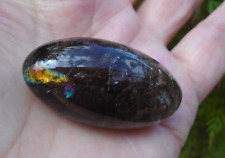 A grade  natural Smokey Quartz large pebble nugget with rainbows (1) picture