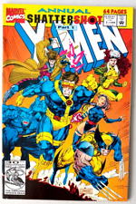 1992 X-Men Annual Comic Book Part 1 Shatter Shot Vol 1 #1 Marvel picture