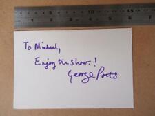 George Potts   actor  Autograph (File WTD5) picture