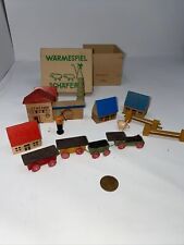 Vintage Warmespiel Schaferei Made In East Germany Mini Train set picture