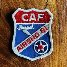 Confederate Air Force Airsho 81 Embroidered Patch picture