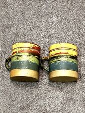 Robin Welch Pottery Mug RARE Master Potter Piece Annapolis 1649 Stoneware Cups picture
