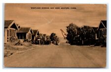 Postcard Westland Avenue, Bay View, Milford CT 1938 F23 picture