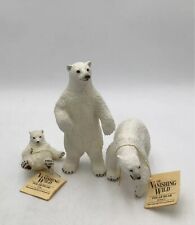 Safari Limited Vanishing Wild Polar Bear Collectible Figurine Lot  picture