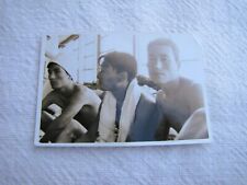 Vtg Original Photo 3 Young Handsome Asian Athlete Swimmers~Shirtless~Gay Int picture