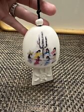 Vintage 3” Ted DeGrazia Los Ninos Children Of The World Pottery Bell picture