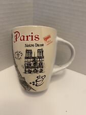 Paris, France Eiffel Tower, Notre Dame  12oz. Coffee Mug picture