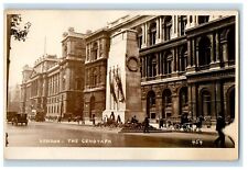 c1920's The Cenotaph London United Kingdom UK RPPC Photo Vintage Postcard picture