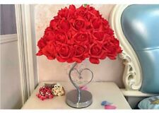 Night Lamp Colored Red Rose Table Lamp   picture