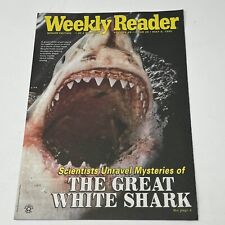 1995 Weekly Reader Magazine Scientist Unravel Mysteries Of The Great White Shark picture