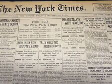 1915 JANUARY 2 NEW YORK TIMES - INDIANS STARVE WITH $900,000 - NT 7813 picture
