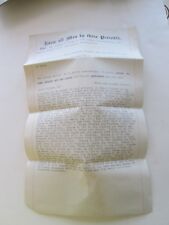 1892 SWANS ISLAND MAINE; DEED (COPY), WOODS & THOMAS to DAVIS TILLSON, ROCKLAND picture