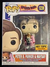 Funko Pop Peter Parker &Mayday #1329 - Across the Spider-Verse - See Pics Dmg picture