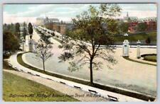 1909 MT ROYAL AVE FROM DRUID HILL PARK BALTIMORE MD*TO MEARSVILLE VA ETHEL BYRD picture