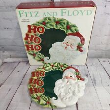 Fitz and Floyd Essentials HO HO HO Santa 9