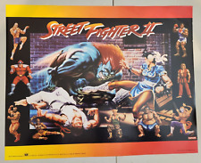 Vintage -  Street Fighter II 2 1992 - 16x20 Promo Poster Capcom RARE picture