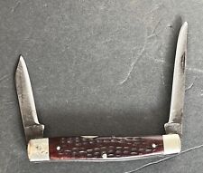 Vintage Case XX Redbone Moose Pattern Knife 6275 SP 1940-64 picture
