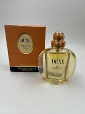 Vintage 100ml Christian Dior Dune Perfume Fatice Dummy Display w/ Box picture