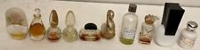 10 pc Miniature PERFUME Bottles Lot Anne Klein Gray Flannel Exclamation Etc. picture