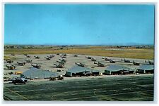 Arieal View C-119 Flying Boxcars March Air Force Base California CA Postcard picture