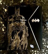 DC Comics: The Batman Files 2011 Oversized Leather Hardcover Out Of Print NICE picture