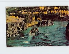Postcard Whitehorse Rapids with Excursion Boat Schwatka Canada picture