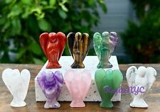 Wholesale Lot 8 PCs Natural Mix Crystal Angel Healing Energy picture
