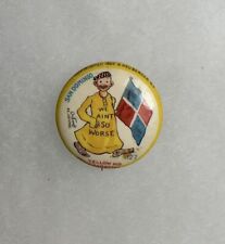 1896 High Admiral Cigarettes Yellow Kid #127 Advertising Pin Pinback Button picture