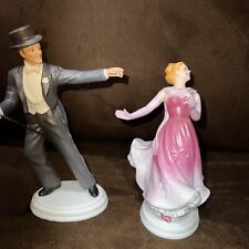 Vintage Avon Figurines Ginger Rogers and Fred Astaire Images of Hollywood 1984 picture