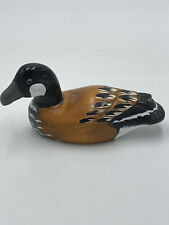 Vintage Hand Painted Duck Decoy By Coaster Company of America Wood Carved picture