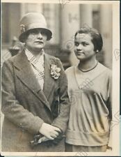 1926 London England Countess Wassilko Sereki of Vienna Rescued Girl Press Photo picture