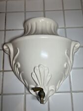 Large Elegant Vintage White Lavabo Wall Fountain Design Made In Italy picture