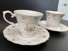 -4 Piece Set- ROYAL DOULTON  Porcelain Cups & Saucers -AVIGNON- Made In England picture