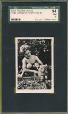 w/TIGER TARZAN SGC 7 NM P242 JOHNNY SHEFFIELD ACTOR 1952 ANONYMOUS GRADED *TPHLC picture