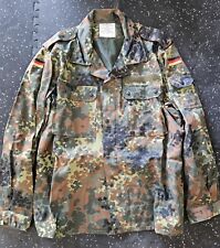 Army Jacket German Military  Combat Flecktarn Camo vintage shirt jacket 42-44R picture