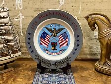 American Bicentennial Plate 1776-1976 The Sabina Line Patriotic Vintage Limited picture